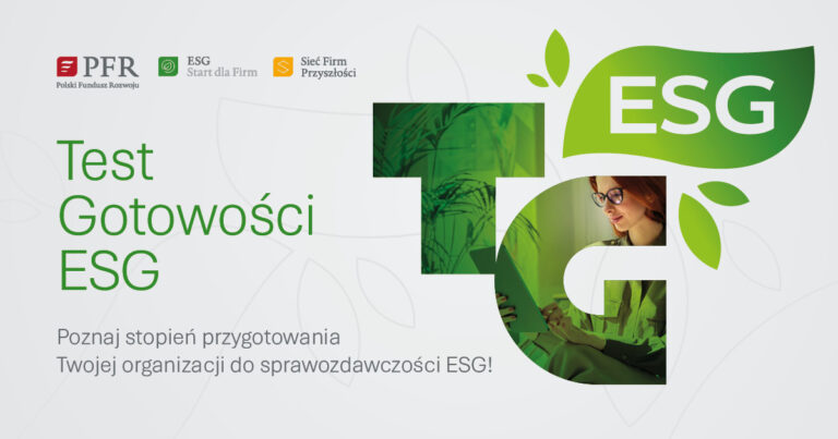 PFR udostępnia bezpłatny Test Gotowości ESG dla firm