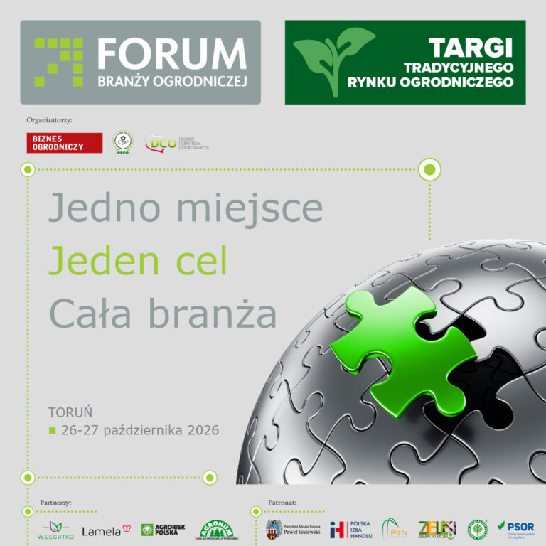 Forum Branży Ogrodniczej – najważniejsza biznesowa konferencja branżowa powraca